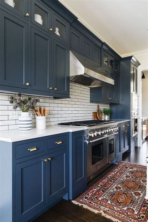 pictures of kitchens with steel blue cabinets|kitchen remodel ideas blue cabinets.